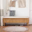 Banc de rangement avec repose-pieds 50,8 po