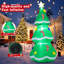 Arbre de Noël gonflable de Noël 10 pi avec lumières DEL intégrées et boîte à musique-115737393-115737394