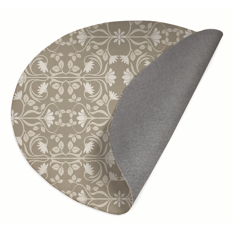 Savanah Outdoor Rug, Round 5'