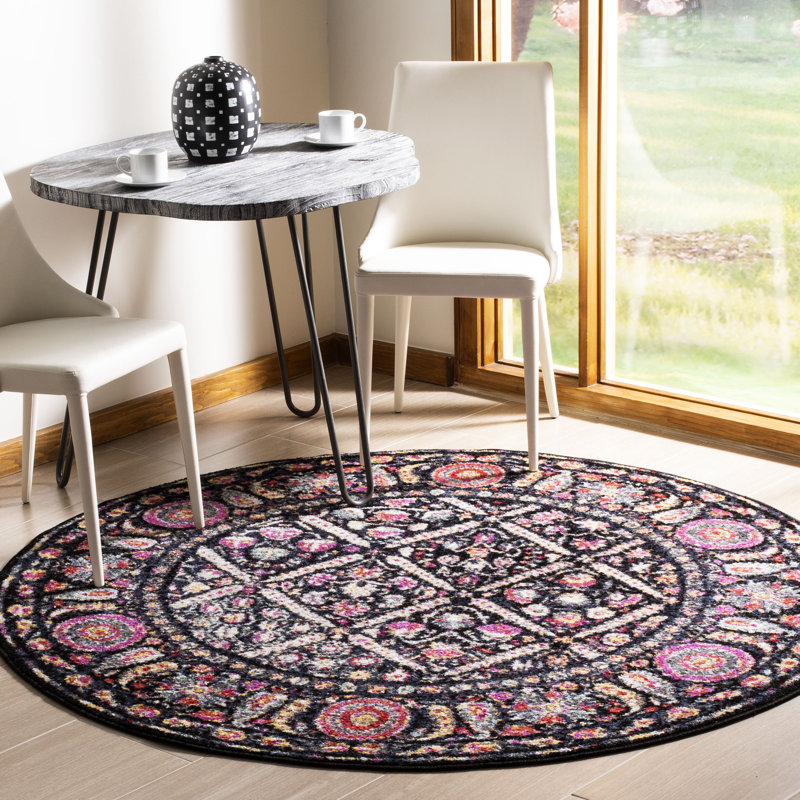 Alisa Performance Oriental Rug, Round 6'