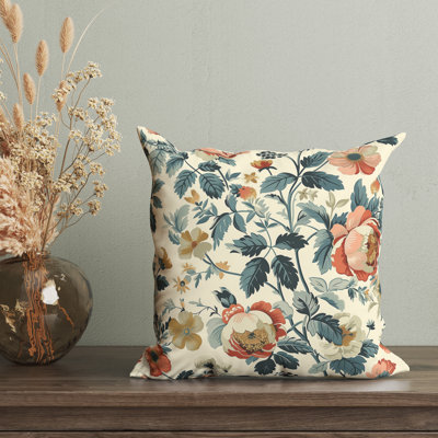  Housse de coussin réversible Floral