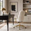 Chaise de bureau ergonomique en filet à haut dossier avec contrôle de tension réglable et base chromée durable pour le travail quotidien