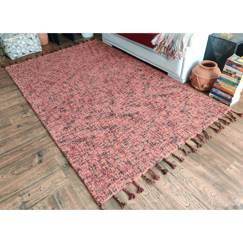 Erric Wool Indoor Rug, Rectangle 5' x 8'