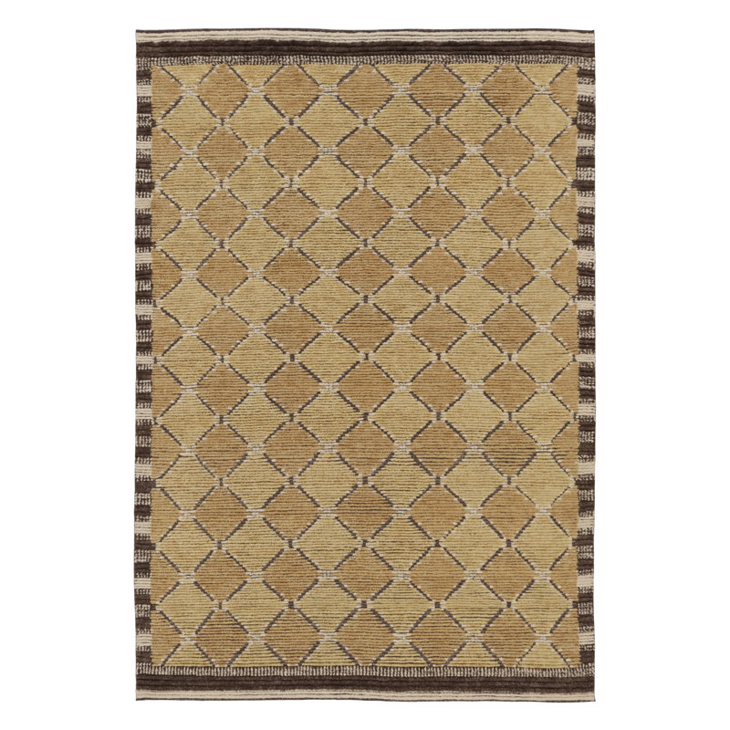 Scandinavian One-of-a-Kind 6'0X9'0 Hand Knotted Area Rug