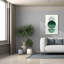 «Inentre 1 vert» par Danhui Nai, art mural sur toile-1385878824