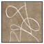 Swooping Lines - Peinture sur toile avec cadre flottant-119728460-59720991