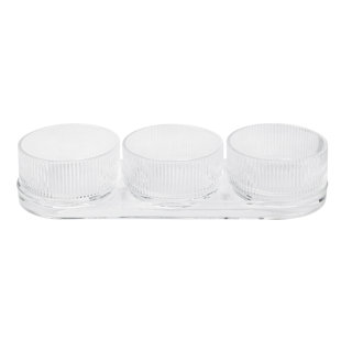 Stelton Pilastro Glass Platter