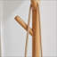 Portemanteau avec banc et rangement pour chaussures, porte-manteau pour vestibule et rangement Mid-Century pour le couloir-19434695