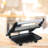 Brentwood 13 in. Die Cast Aluminium Non Stick Specialty Grill Sandwich Maker & Panini Press with Lid