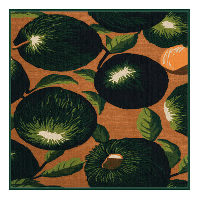  Tapis lavable noir Sapote