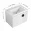 Petit meuble-lavabo avec lavabo-302144127