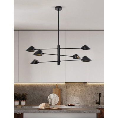 Jleigh 6 - Light Black Pendant