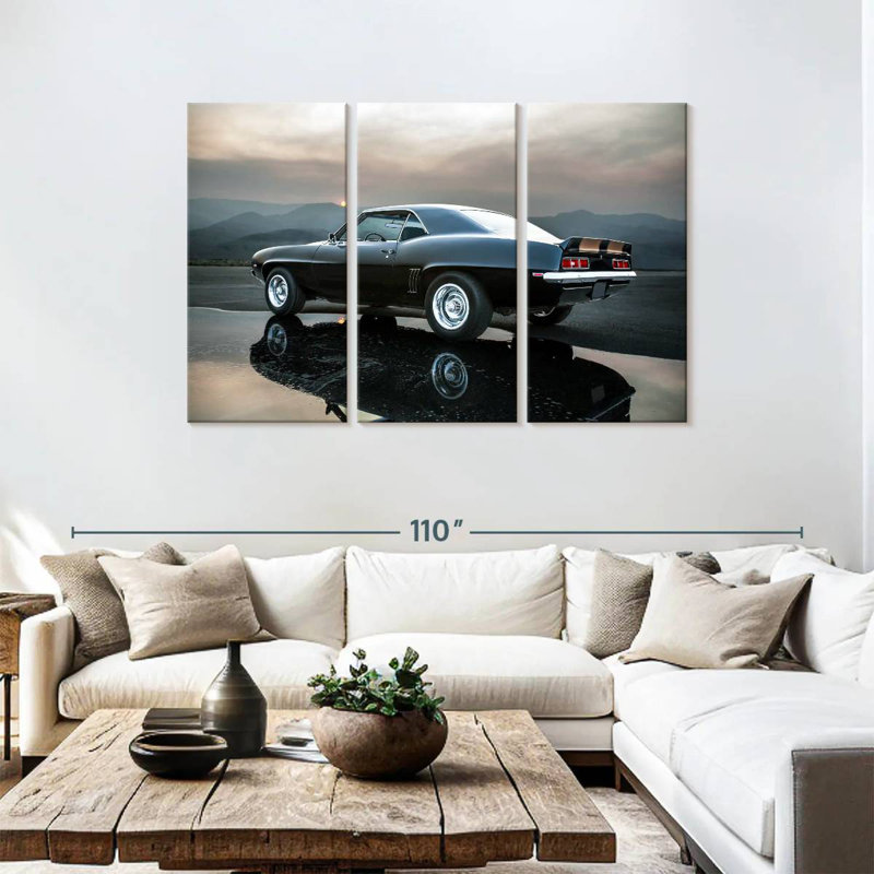 Mehar Muscle Car, 48" H x 74" W