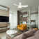 36'' Elaise 3 - Blade LED Flush Mount Ceiling Fans with Lights