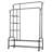 Merc 47.2'' Metal Rolling Clothing Rack