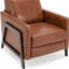 Fauteuil inclinable par pression Madeline - Caramel