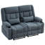 Causeuse inclinable avec porte-gobelets et poche latérale pour le salon-1344877591