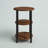 Mauch Round End Table with 3-Tier Storage Shelves-615976144