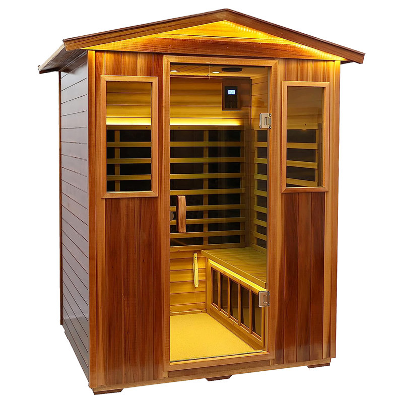 NEW Four-person far-infrared outdoor sauna