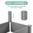 Over Ground Raised Garden Bed '', Large Long Planter Box for Outdoor, Tool-Free Assembly-618710538