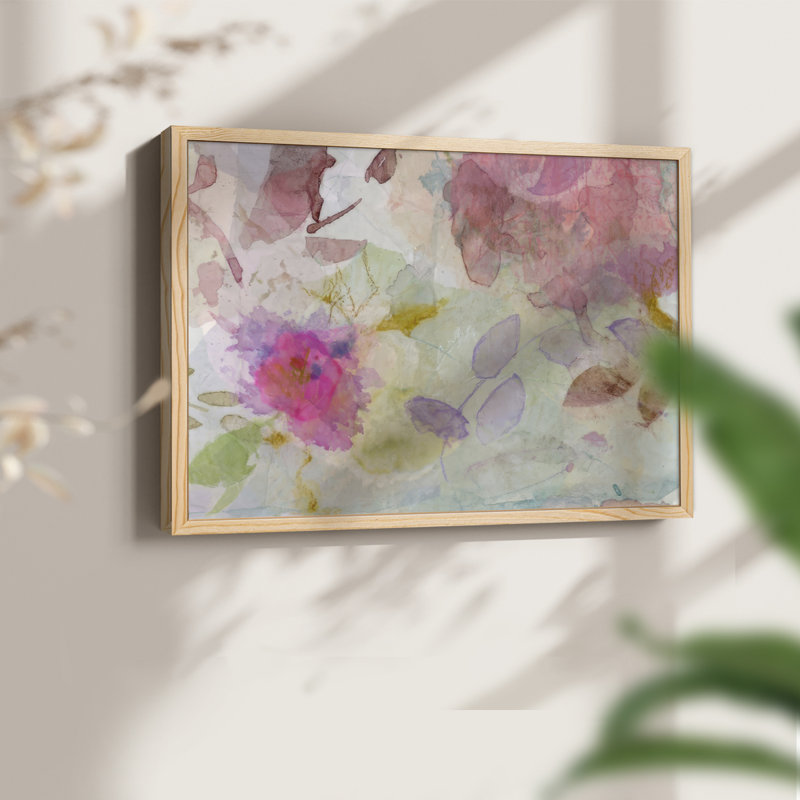 Softly Summer VII -Framed Print - Restickable, Natural, 22" H x 28" W