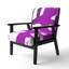 Crossing Paths I - Fauteuil d'appoint rembourré moderne-1467156703
