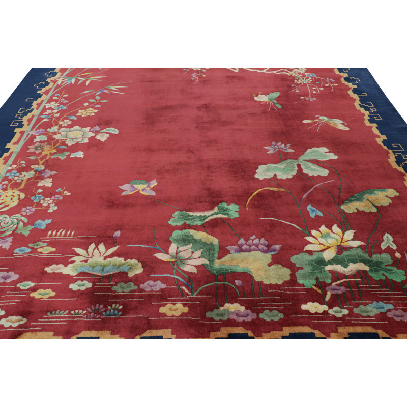 One-of-a-Kind 8’10x11’4 Hand Knotted Area Rug