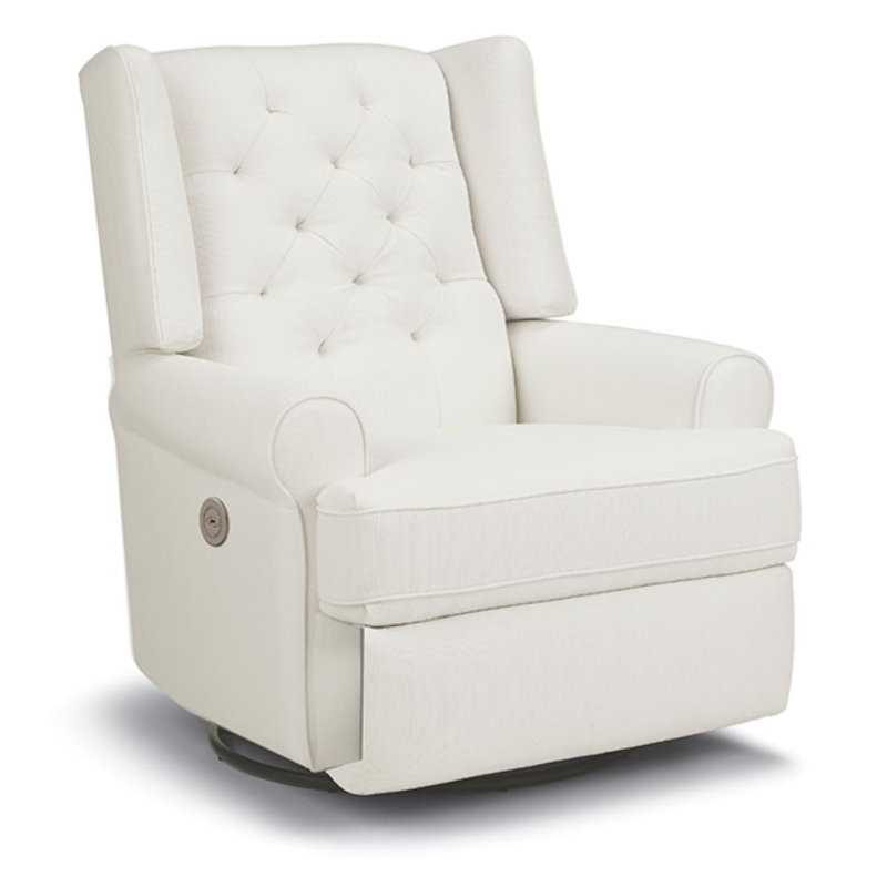 Fauteuil inclinable électrique Allendale, Performance neige ivoire