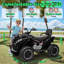 Grand quad 24V pour enfants - 2 places 4 roues motrices, moteur puissant de 800 W, télécommande pour les enfants de 3 à 8 ans-88313748