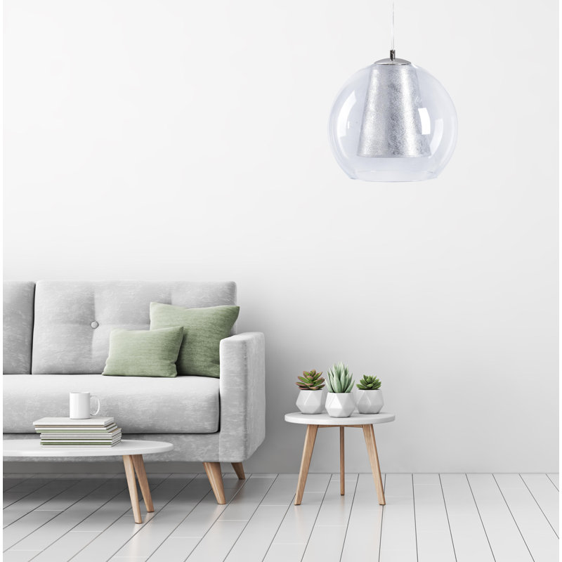 Roshawna 1 - Light Pendant, Silver