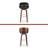 30" Mid-Century Modern Upholstered Swivel Barstool-362748744
