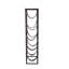 Pouliot 5 Bottle Wine Rack
