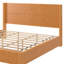 Structure de lit plateforme en bois massif avec tête de lit, aucun sommier nécessaire, lit sur pied, assemblage facile, très grand lit, naturel-1552302146-1559652632