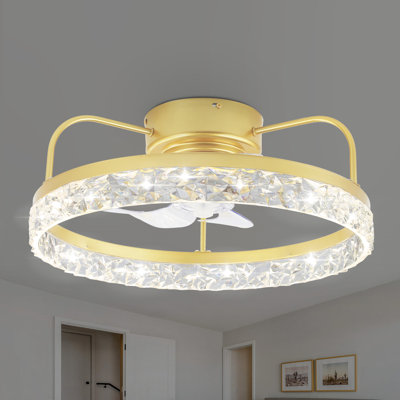 Jacia 20'' Ceiling Fan with LED Lights
