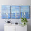 Série Sea and Shore - Collection de toiles tendues avec châssis Premium - Prêt à être accroché-2014638720