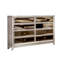 Commode double 8 tiroirs Sotomayor