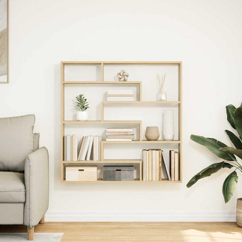 19-9 Cube Shelf, Sonoma oak