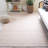 Angenique Flat Weave Wool/Cotton Rug in Light Pink-128955486