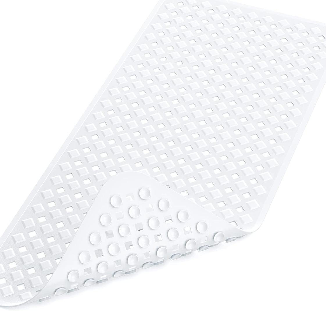 Deidra Shower Mat Symple Stuff Color: White