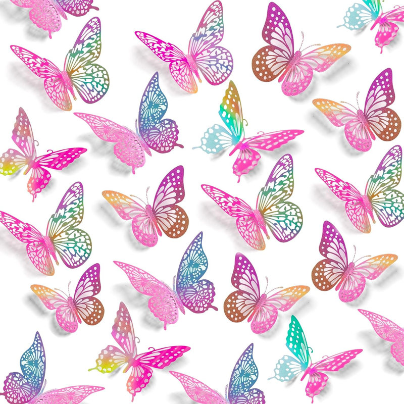 Adhésif décoratif, Laser rose mauve