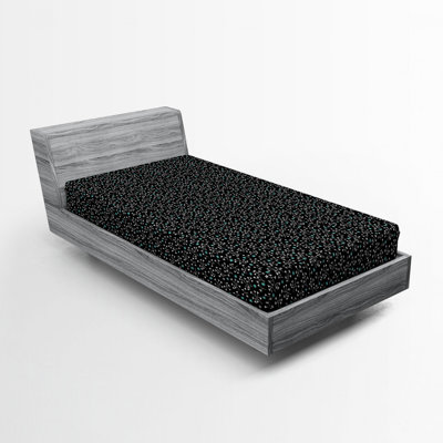 Microfiber Floral Fitted Sheet