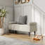 130cm Wide Rectangle No Pattern Standard Ottoman