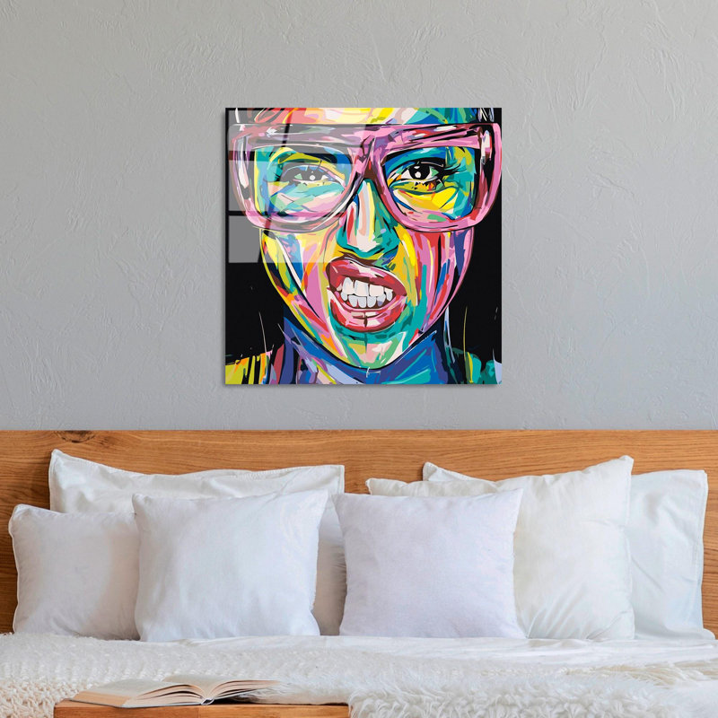 Boze Wall Decor on Tempered Glass