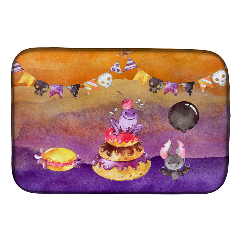 Tapis de séchage pour fête halloween