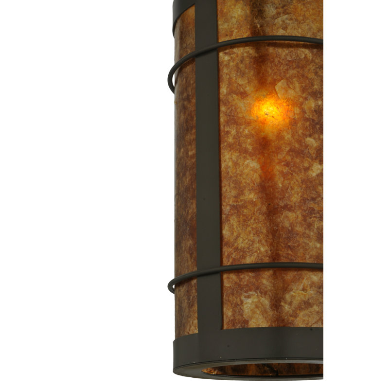 Luminaire suspendu à cylindre simple 1 lumières Villa