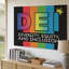 Reproduction d'art graphique sur toile, "Acrylique", "Dei", au centre, avec un dégradé de couleurs-1623665802