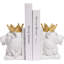 Contemporary Resin Non-Skid Bookends