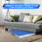Foldable Ping Pong Table, Small Size 60" X 30" Portable Table Tennis Table With 2 Paddles, Game Net And 2 Balls-103491102