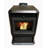 HP61-Brown Pellet Stove