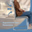 Bleskoski 46.5 cm H Velvet Full Back Cantilever Chair-56926800